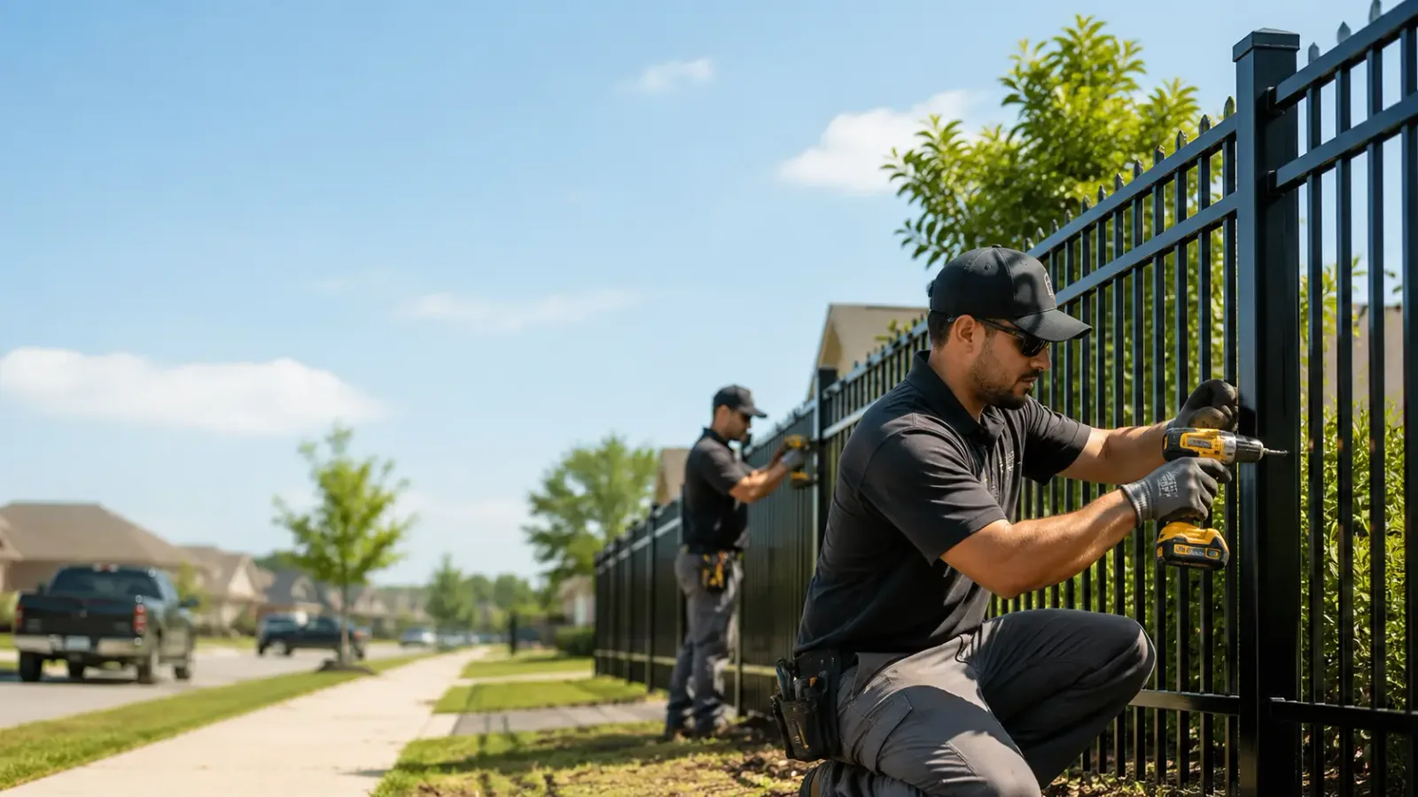 Metal Fence Installation in Evansdale, IA
